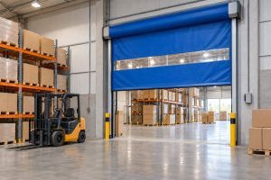 Puertas rápidas industriales: tipos, ventajas y claves para acertar en tu nave o almacén